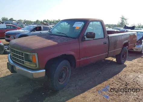 1991 Chevrolet Gmt-400 C2500 z USA, uszkodzony, nr VIN 1GCGC24K6ME119063